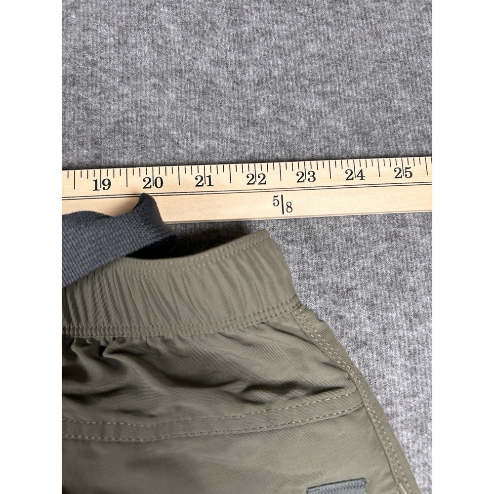 The North Face Belted‎ Cargo Shorts Size 3XL Army Green  44x10 Hiking Breathable - Picture 7 of 13